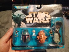 STAR WARS Micro Machines BOBA FETT Admiral Ackbar Gamorrean Guard - Collection 1