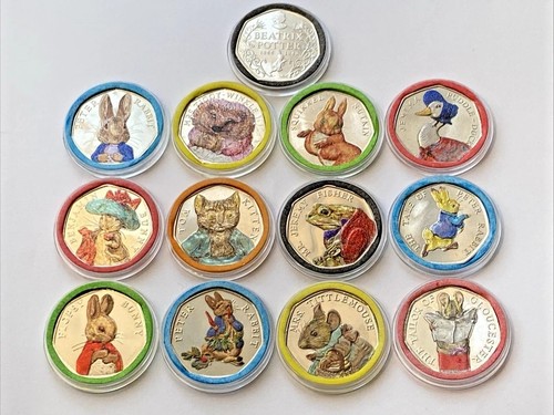 Beatrix potter 50p - 50p, complete