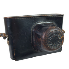 Zorki 4 and 4K Leather Camera Ever Ready Case With Strap, Genuine Item