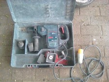 Bosch GBH4DFE SDS Plus Breaker hammer drill & Drill 110V GWO + Box & chisels
