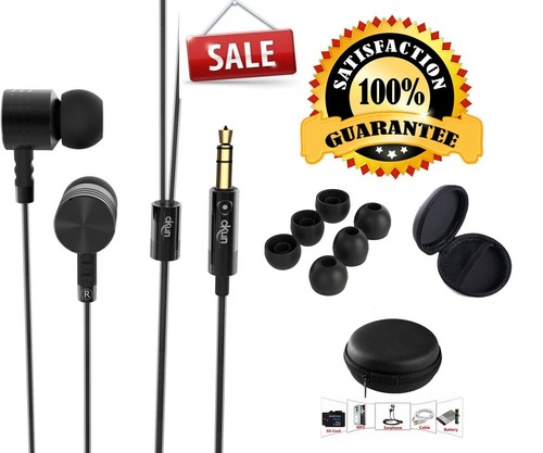Premium 5mm metal earphones - premium,