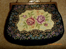 Vintage Handmade Evening Bag -