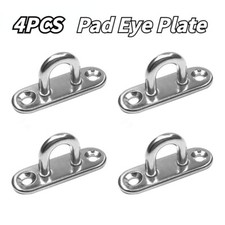 4x Pad Eye Plate with Enclosed