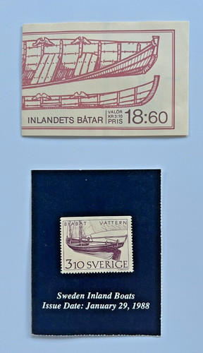 Scott 1671a inland - inland, boats
