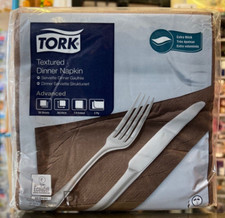 Tork Plain Brown Serviettes -
