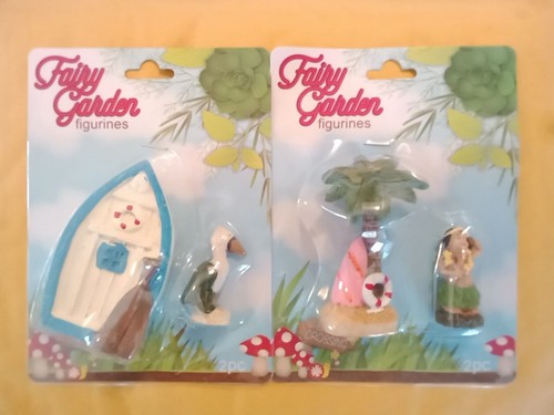 Fairy garden beach figurines - fairy,