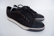 Lanvin mens sneakers, shoes, uk 7 eu41, navy blue suede, GC