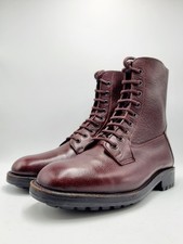 RARE UNWORN BARBOUR Veldtschoen Shooting Boots ZUG Leather UK 7.5 US 8.5 EU 41.5