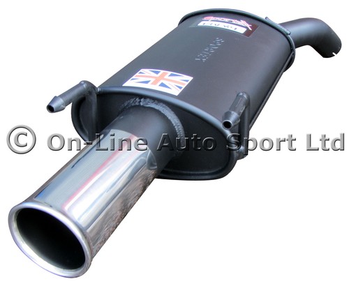 Vectra rear silencer - vectra, 1.8i