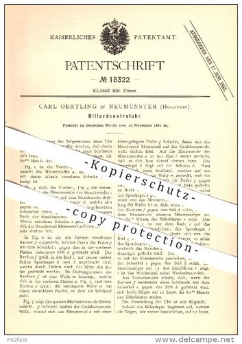 Original patent carl oertling - patent,