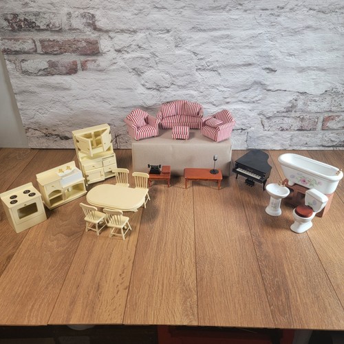 Vintage dolls house furniture - vintage,