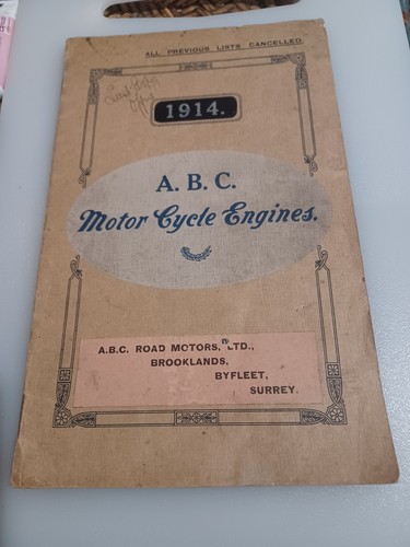Abc 1914 motorcyle - 1914, engines
