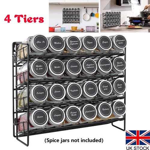 Tier spice herb jar rack - tier,