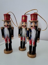 12 Nutcracker Themed Christmas Tree Decorations - Pre-loved - Good Condition