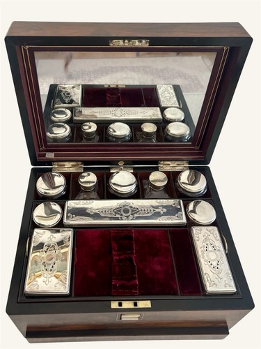 Antique rosewood silver - antique,