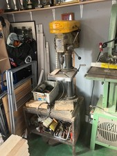 Warco Pillar Drill with stand and drill bits. Used in working order
