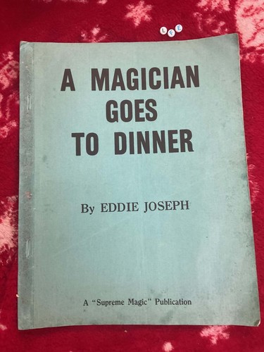 Magician goes dinner - magician, to