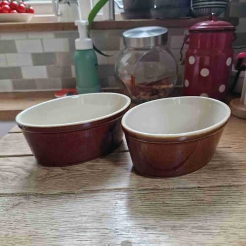 Set vintage rayware brown - vintage,
