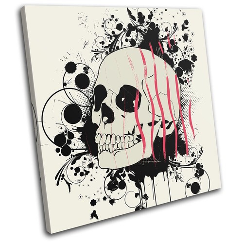 Skull abstract urban grunge - skull,