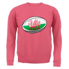 Welsh Flag Rugby Ball - Adult