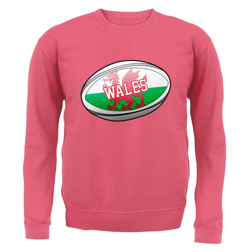 Welsh flag rugby - ball, adult