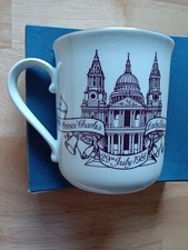 Royal Worcester Mug - HRH Prince Charles And Lady Diana Spencer, Royal Wedding