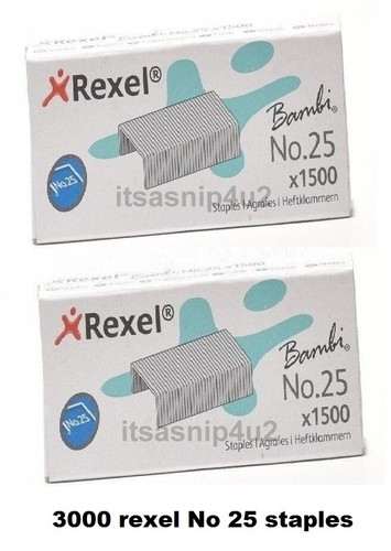 Staples 3000 rexel - no.25,,