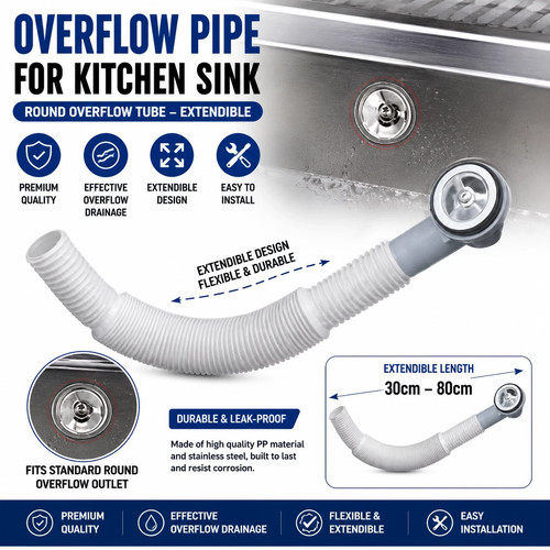 Overflow pipe for - overflow,