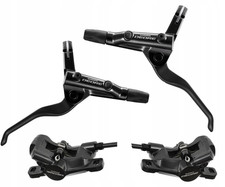 Shimano DEORE BR-M6000 Hydraulic Disc Brakes – Complete Set (Front + Rear)
