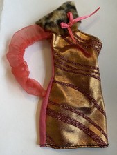 Barbie Doll Fashionista Raquelle Replacement Glitter Dress (D)