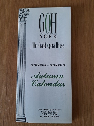 Grand opera house york 1990 - grand,