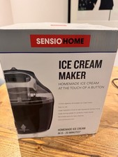 Sensio Home Ice Cream Maker Machine - not used but opened 