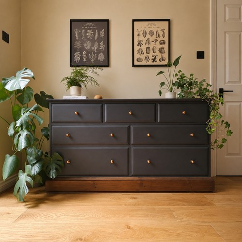 Large solid wood chest - solid,