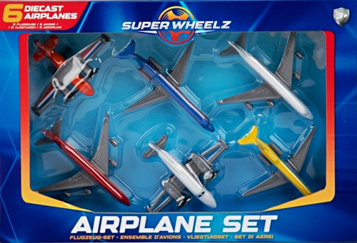Super wheelz diecast airplanes - wheelz,