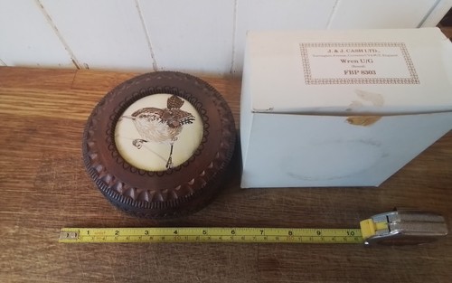 Vintage cash carved - j&j, wooden