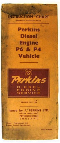 Perkins vehicle diesel - p6,