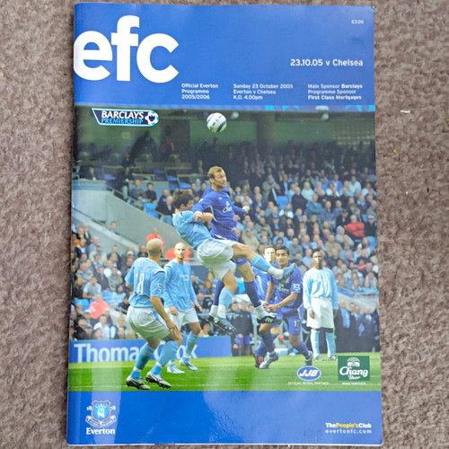 Everton chelsea football - v,