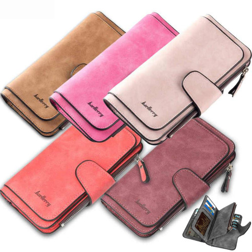 Women lady soft leather - soft, wallet
