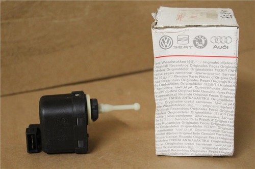 Headlight range control - headlight, motor