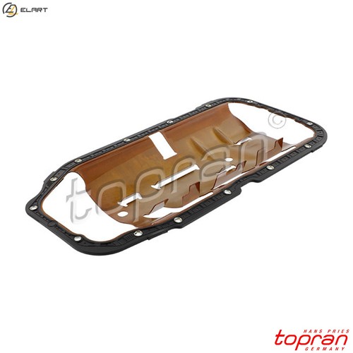 Baffle plate oil - baffle, sump