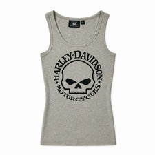 Harley Davidson Grey Skull