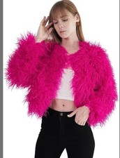 Fab Furry Hot Pink Fluffy Faux