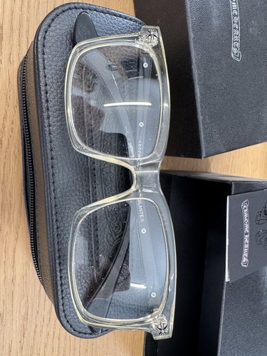 Chrome hearts style eyeglasses - chrome,