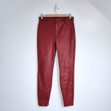 Zara Faux Leather Trousers