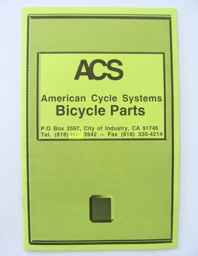 Rare old school acs bmx - old,