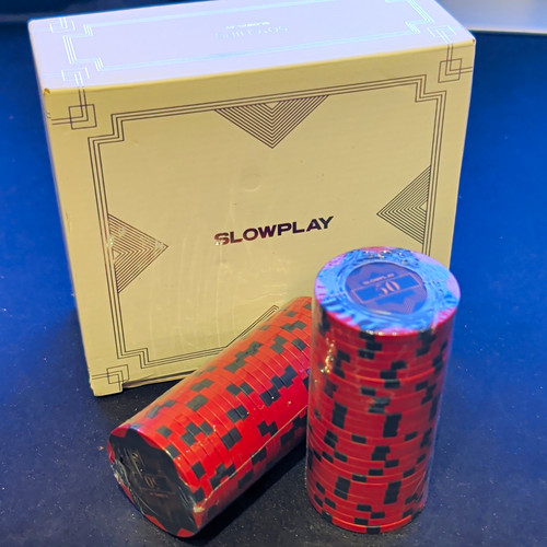 Slowplay poker chips set - poker,