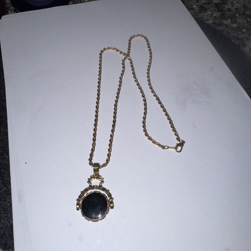 Necklace gold coloured - gold,