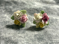 Vintage Pair of Coalport Bone