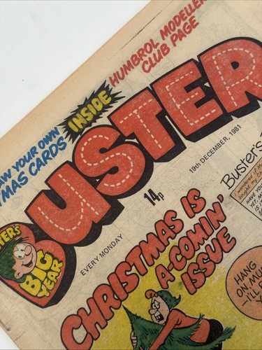 Buster christmas comin - christmas, a-comin'