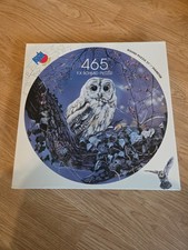 Night watch owl - night, jigsaw